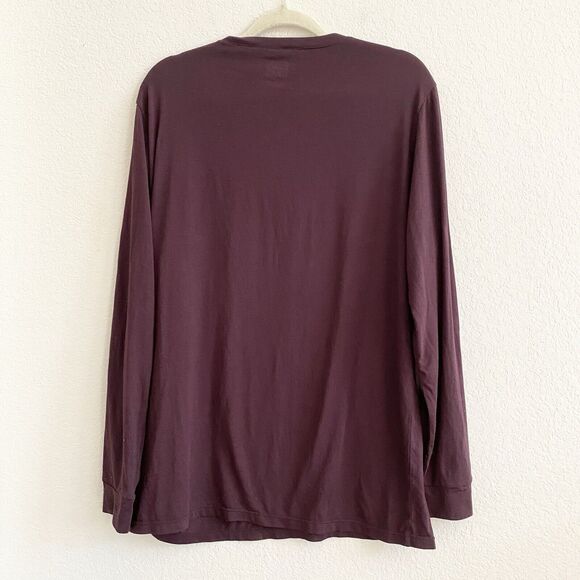 32 DEGREES‎ Men's Activewear Base Layer Long Sleeve Tee Maroon Size XL - Picture 6 of 9